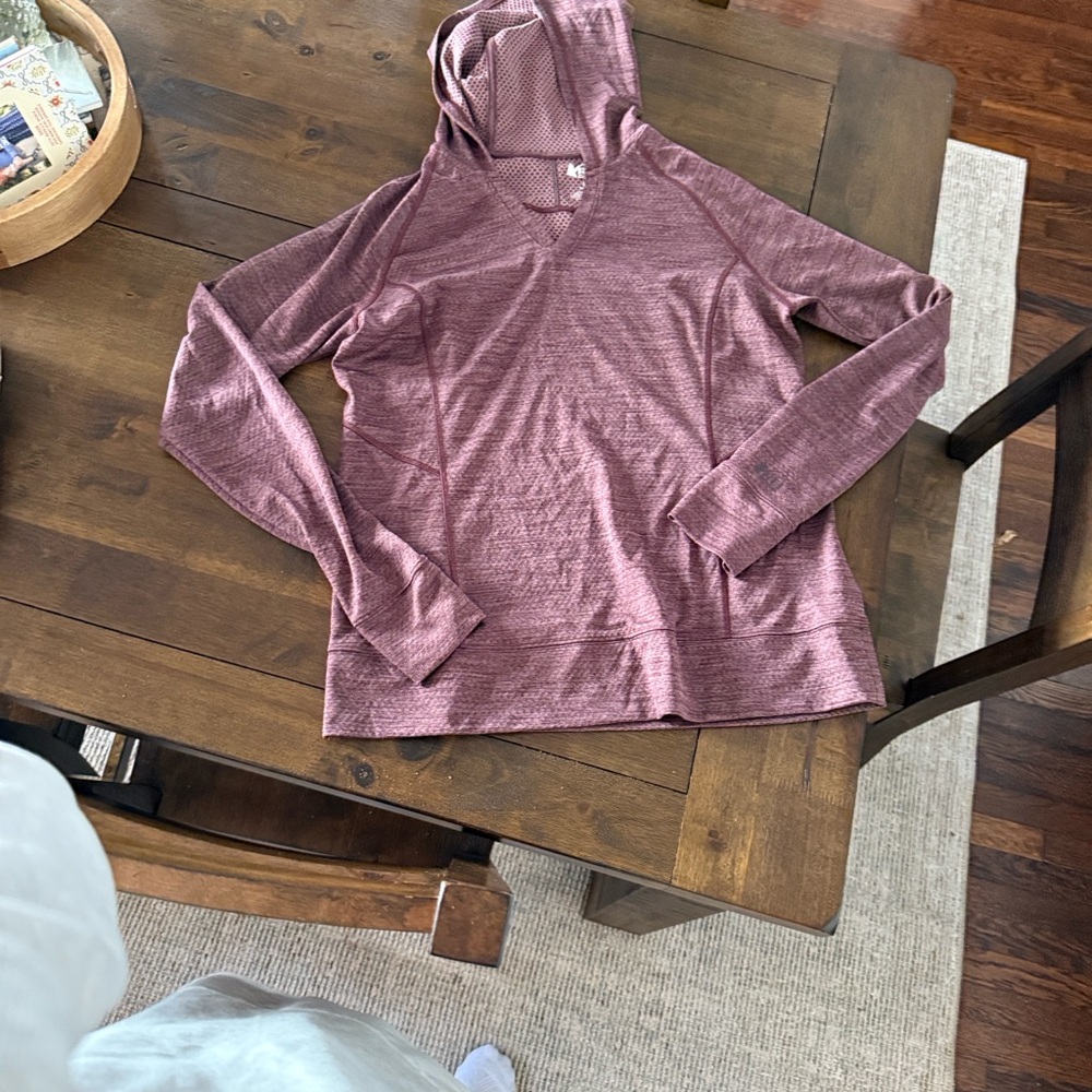 REI Women's Hoodie in Maroon